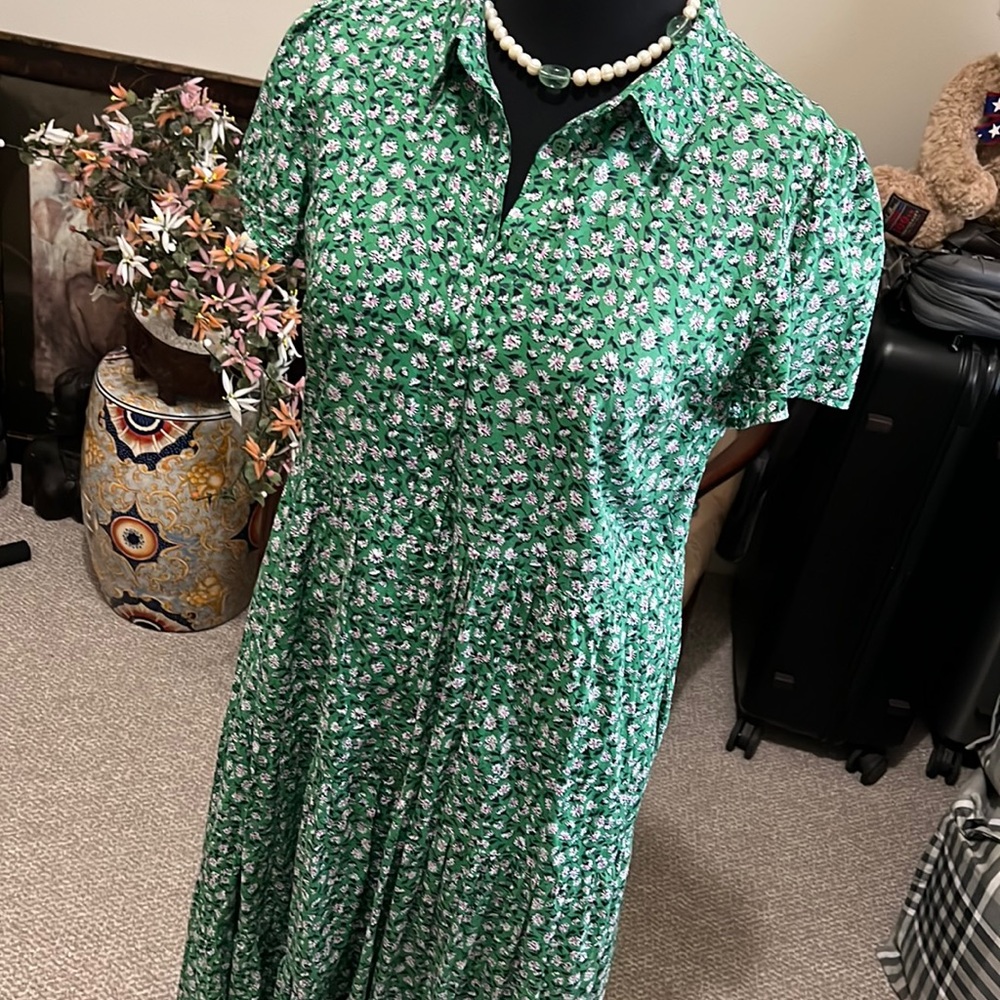 Cheers to a lovely green dress by Joules 🍀🍃